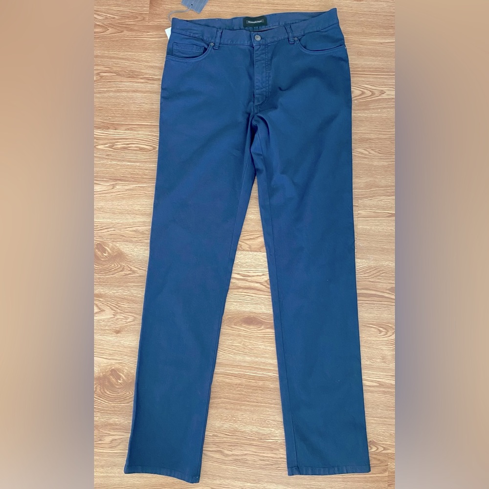 Ermenegildo Zegna Classic Fit Stretch Cotton Five Pocket Pants size 36